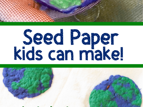 Homemade Seed Paper Kids Can Plant