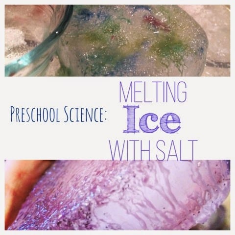 Ice Erosion Experiment: Preschool Science
