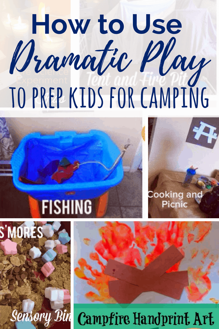 These indoor camping activities for kids are excellent for pretend play or for prepping kids for outdoor camping through play. Science, sensory & art. #campingwithkids #indoorcamping #kidsactivities #summeractiviitesforkids