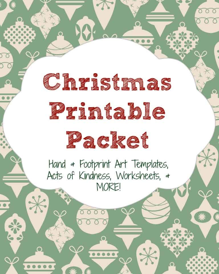 Christmas Printable Packet - Views From a Step Stool