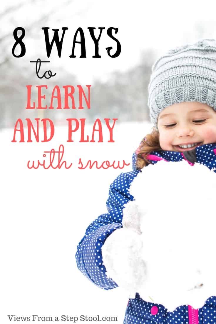 There are so many fun ways to play and learn with snow! From colored bubbles and color mixing to building igloos the play opportunities are endless!