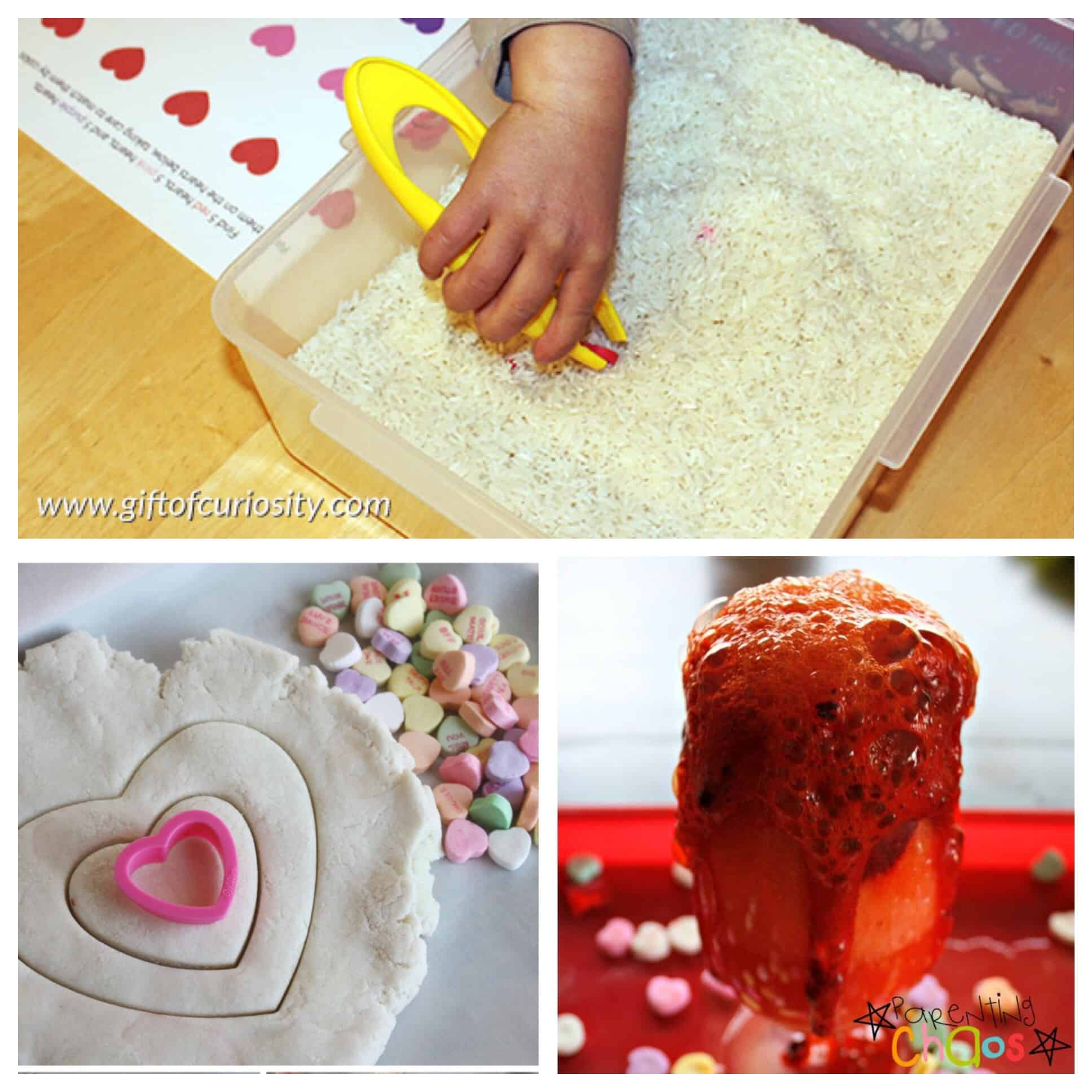 These activities using conversation hearts are perfect for a party, or for keeping the kids busy and learning at home!