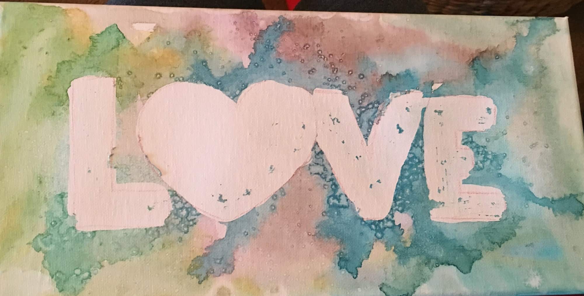 Rubber Cement and Watercolor Resist Art with a Twist!