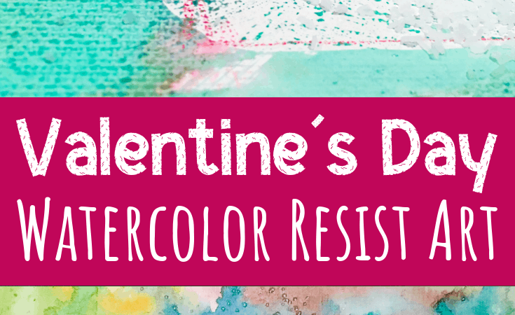 Rubber Cement and Watercolor Resist Art for Kids