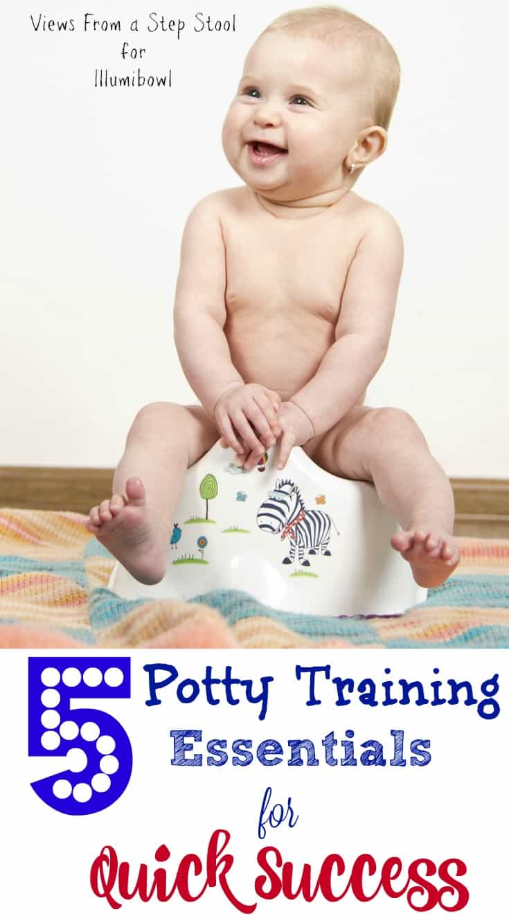 These potty training essentials will make the process a quick success for you and your child!