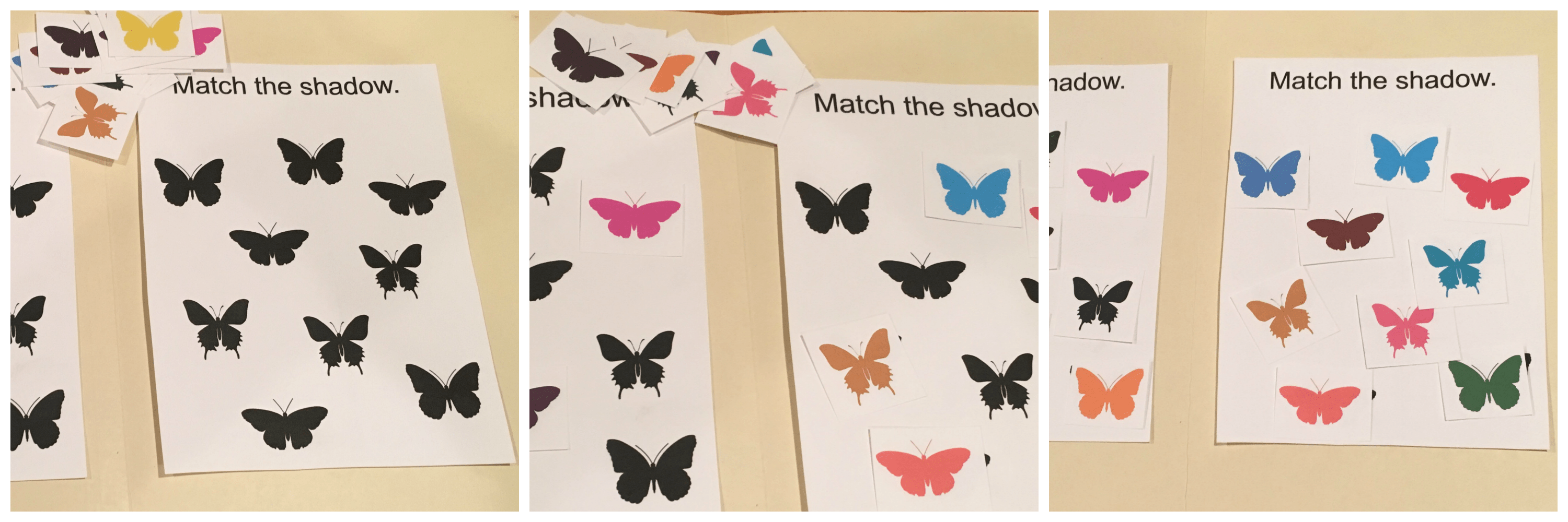 These printable butterfly file folder games are fantastic for keeping the kids busy and engaged while learning! Download the printable and simple cut and paste to a file folder!