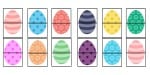 Printable Easter Egg Game for Toddlers and Preschoolers