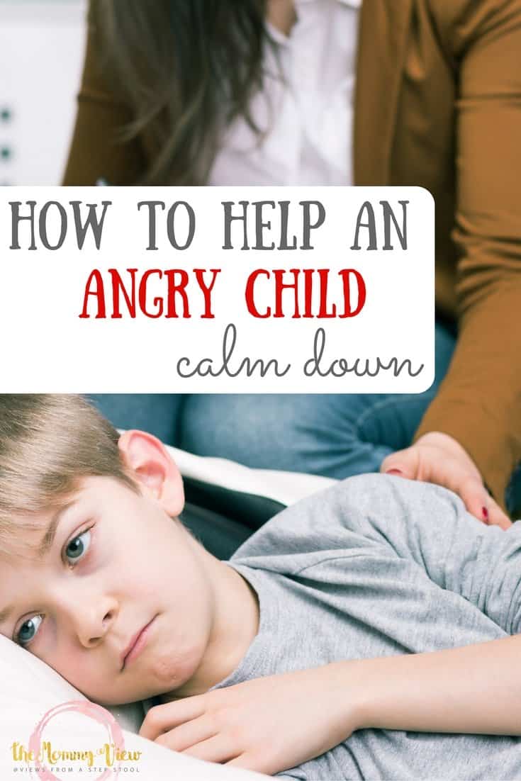 Here are some tips for gently helping your angry child calm down, plus 8 ways they can calm down anywhere! Grab your free printable reminder!