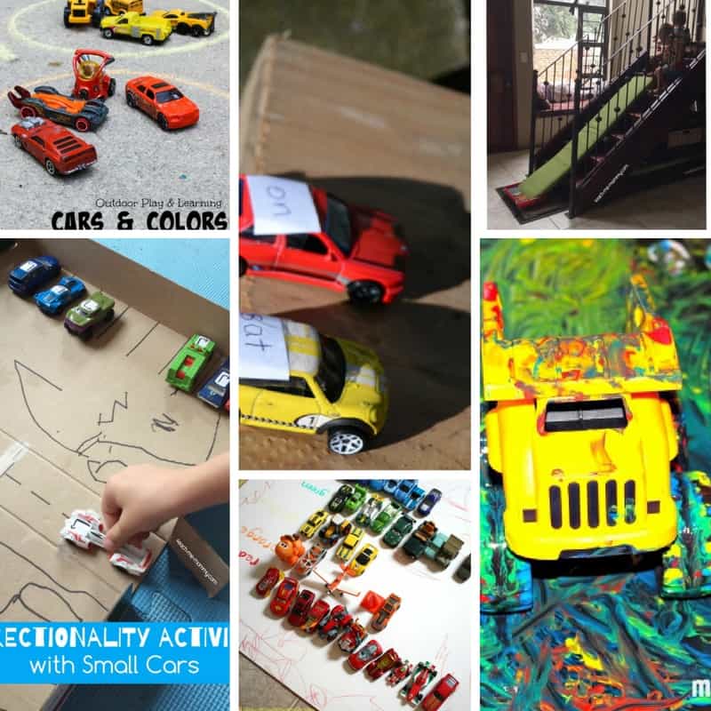 These car themed learning activities for kids will get your little ones loving learning through play! Check out more activity posts from #powerofplay52