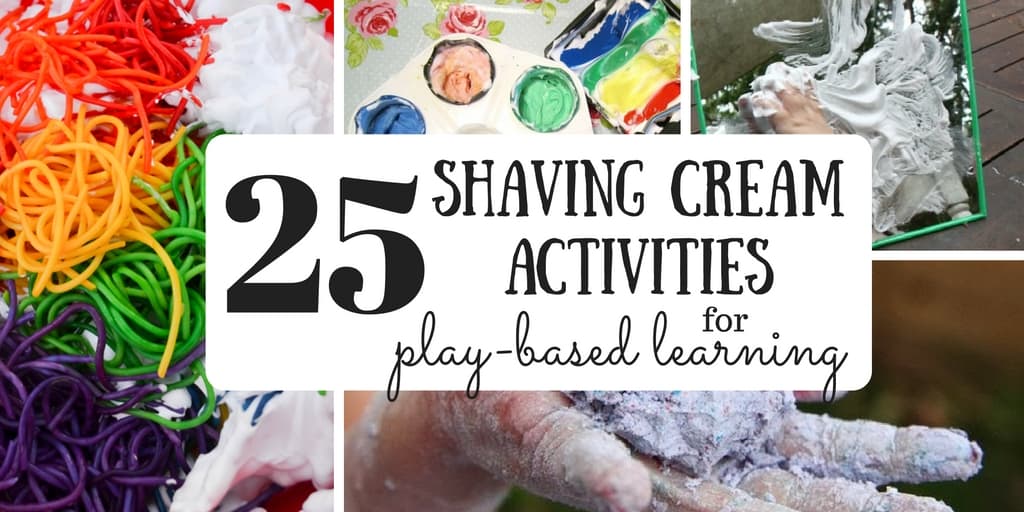 25 Shaving Cream Simple Setups for Play-Based Learning