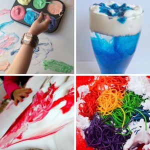 25 Shaving Cream Simple Setups for Play-Based Learning