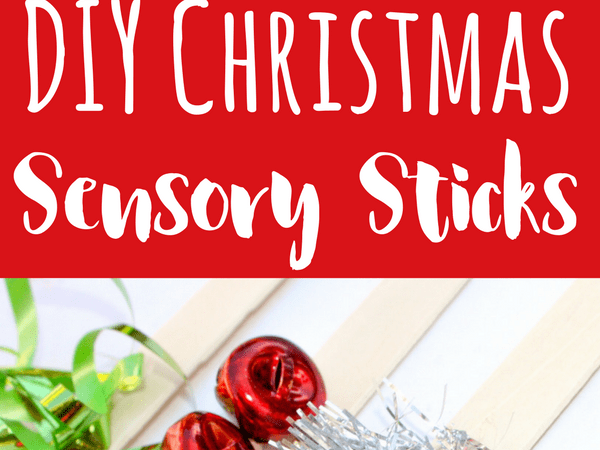 DIY Christmas Sensory Sticks for Kids