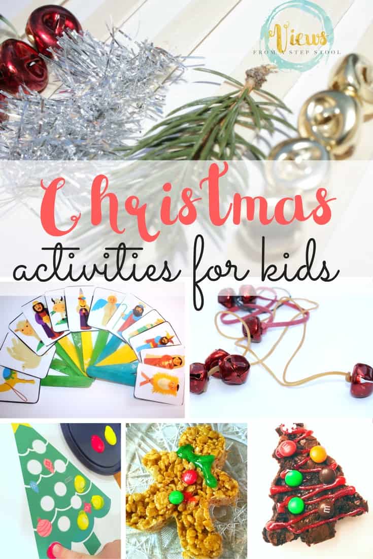Here are some fun Christmas activities for kids to keep the littles busy (and even learning!) over Winter break or while prepping for the big day!
