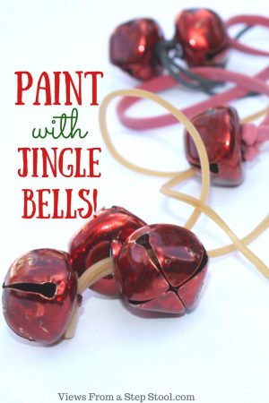 Jumping Jingle Bells Process Art - Views From a Step Stool