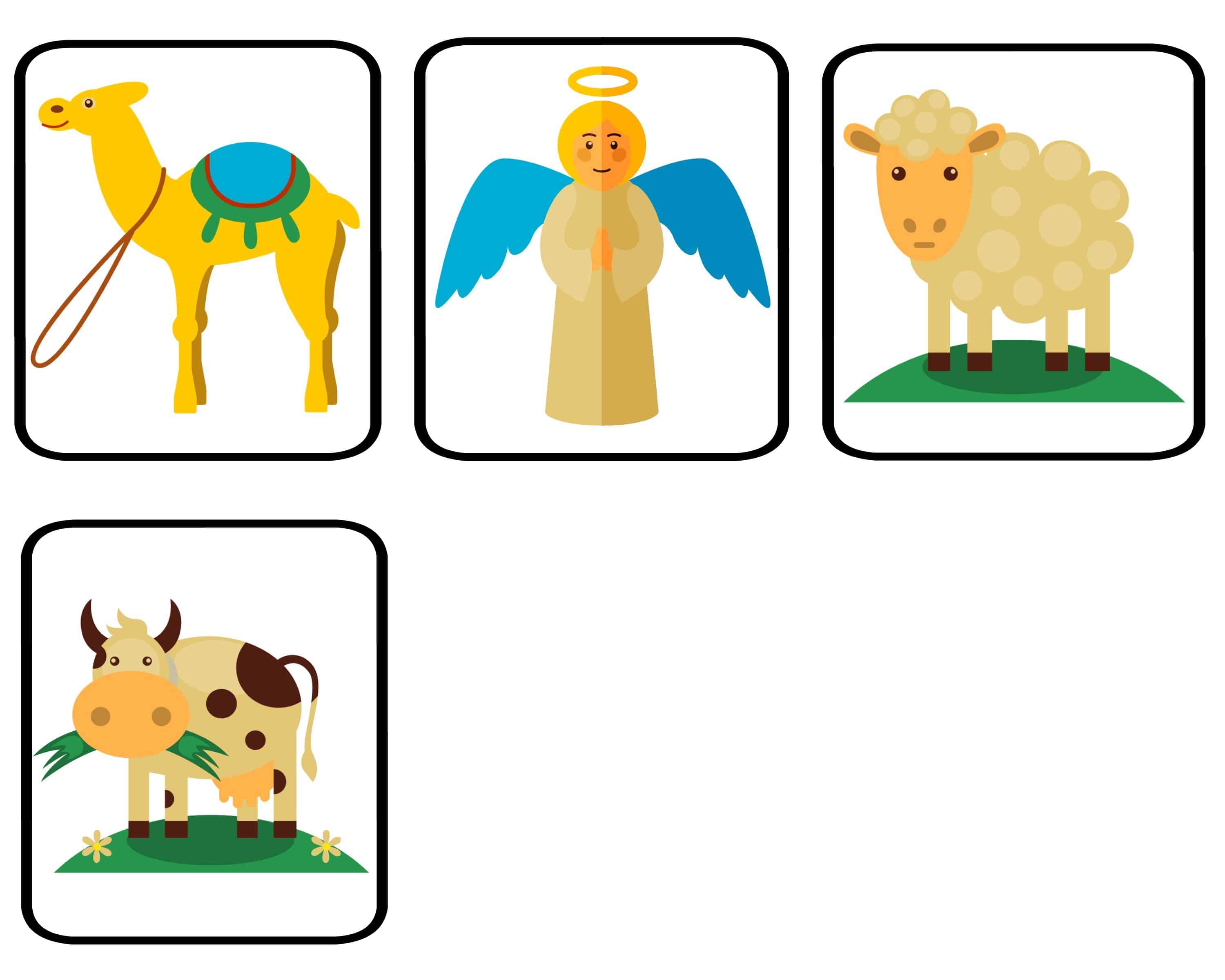 These nativity puppets are very easy to make and are perfect for dramatic play at home. Help kids learn and understand the The Nativity Story through play.