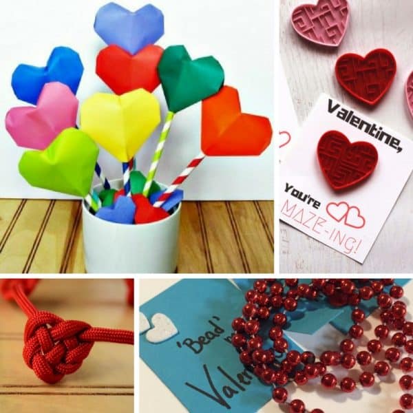 40 Non-Food Valentines for Favors and Gifts - Views From a Step Stool