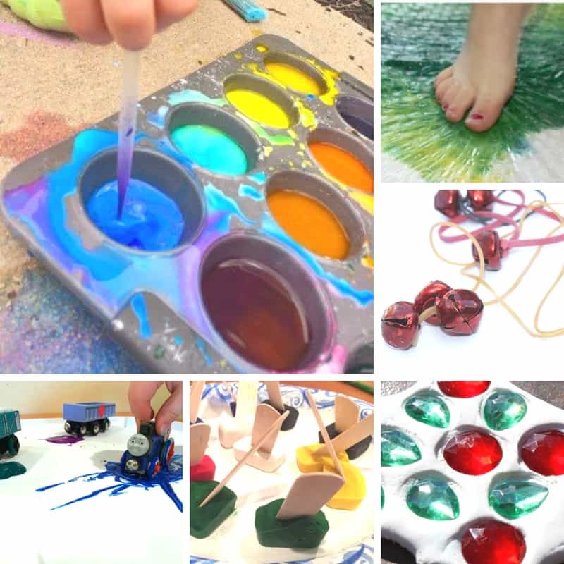 These activities for 2 year olds include science, sensory and arts & crafts toddler projects that focus on learning through play.