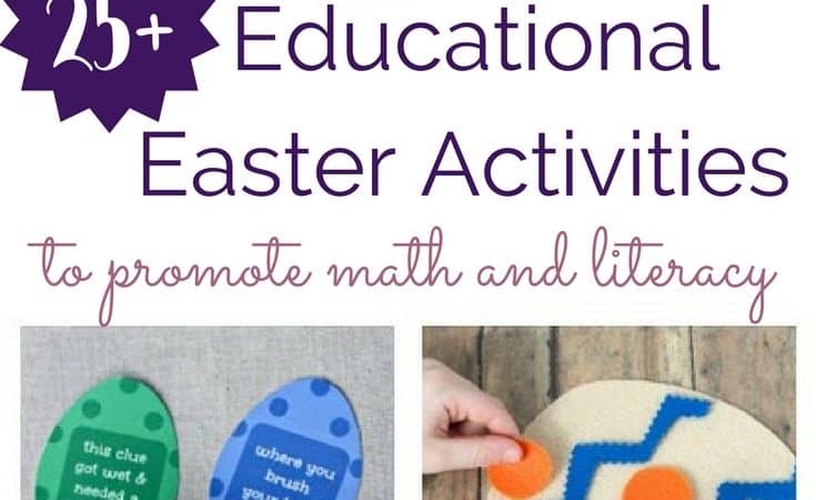 Educational Easter Activities to Promote Math and Literacy