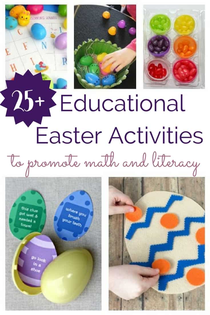 Educational Easter Activities to Promote Math and Literacy