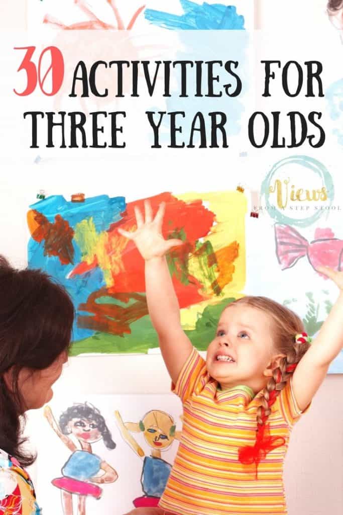 30 activities for 3 year olds pin