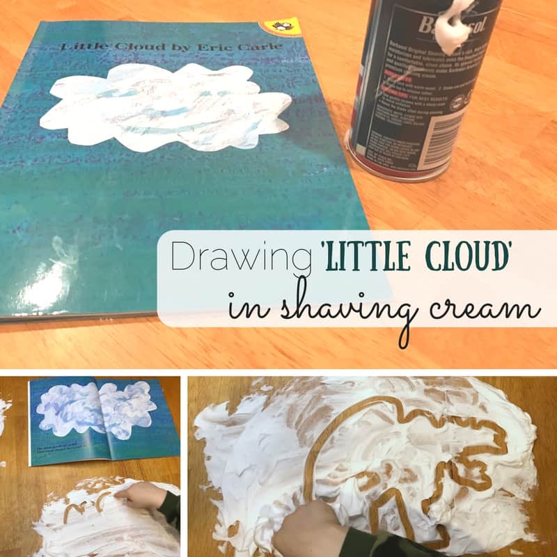 My kids just adored this book, and really enjoyed drawing clouds in shaving cream along with the book. 