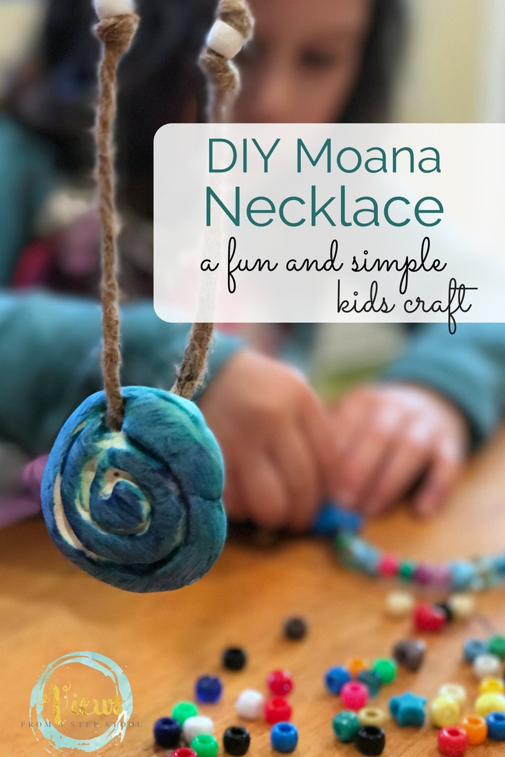 DIY Moana necklace pin
