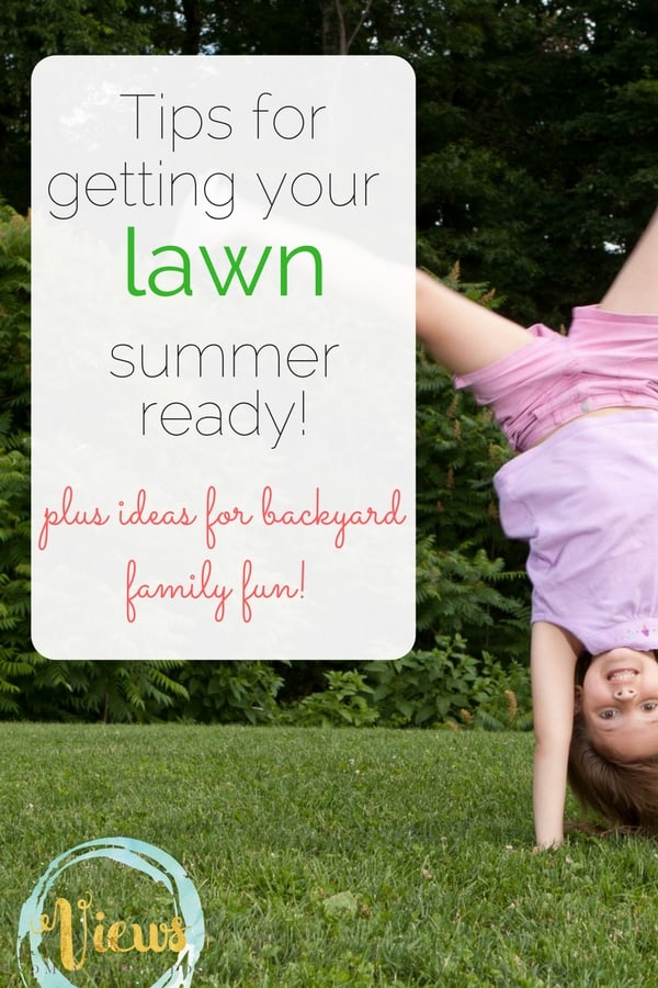 Outdoor play is essential for health and development. Check out these awesome lawn games for the family, and some tips for getting your lawn summer-ready!