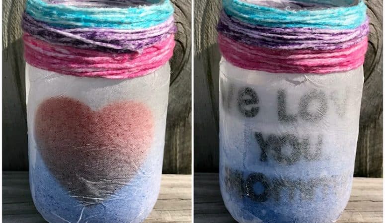 Homemade Mother’s Day Gift: DIY Lantern with Printable