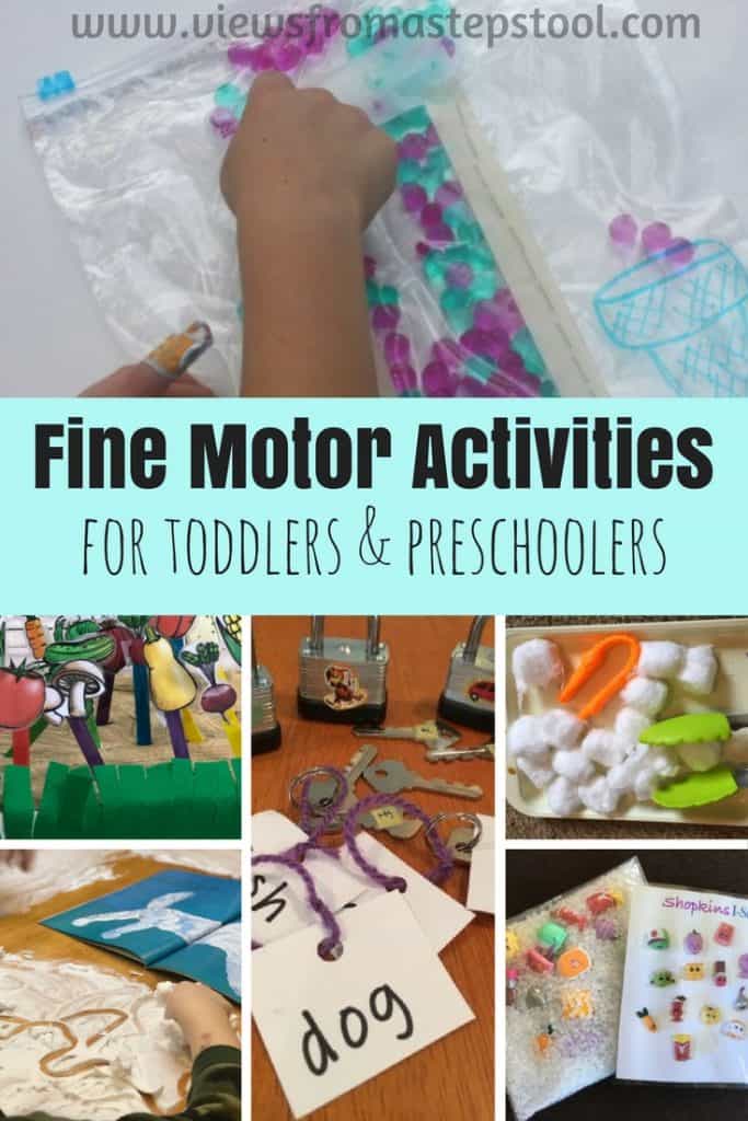 This collection of activities involves the practice of gross and fine motor activities for the purposes of involving kids in play-based learning and fun.