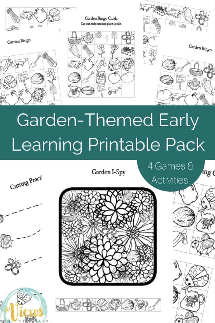 Garden-themed Early Learning Printable Pack