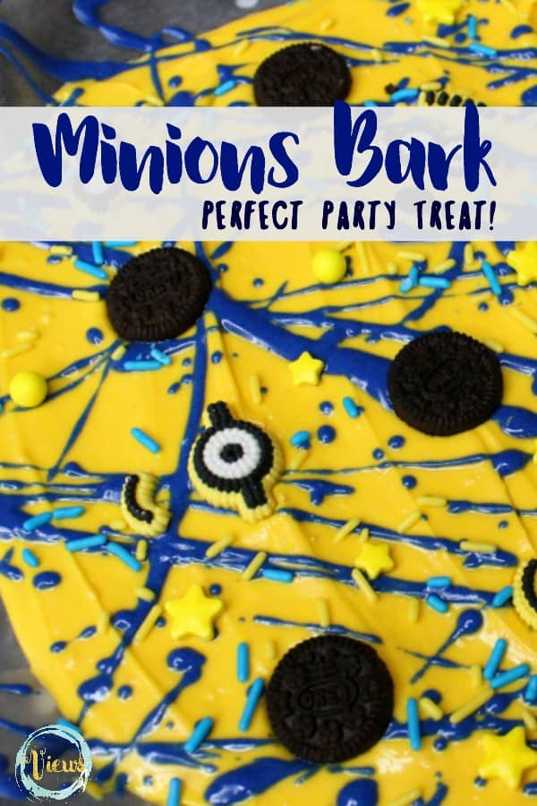  This Minions dessert is perfect to eat while watching any of the Despicable Me or Minions movies or for a party, and is so fun for the kids to make!