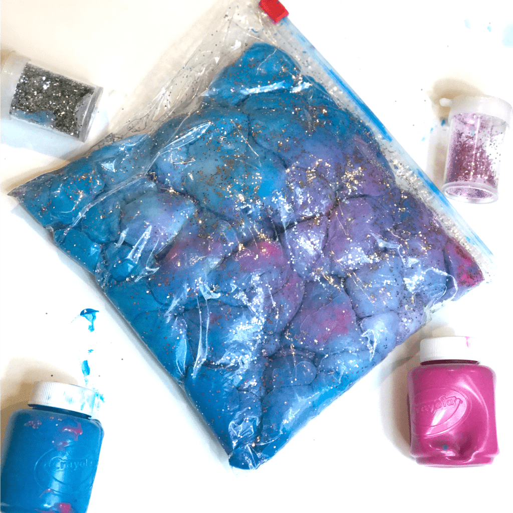 Space Sensory Bag MessFree Sensory Play for Babies & Toddlers