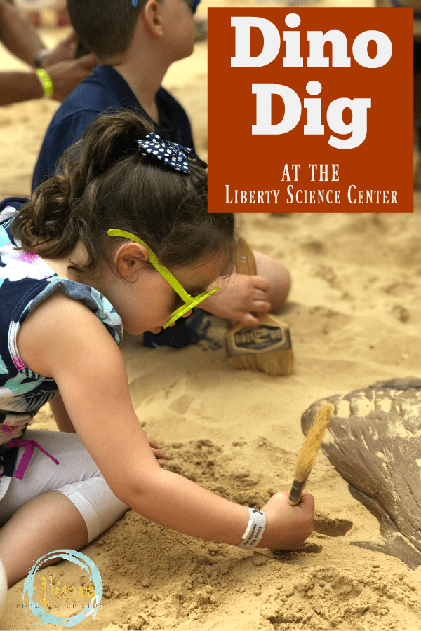 Go on a dino dig at the Liberty Science Center and become a paleontologist for the day. Discover fossils of various dinosaurs and learn through play.