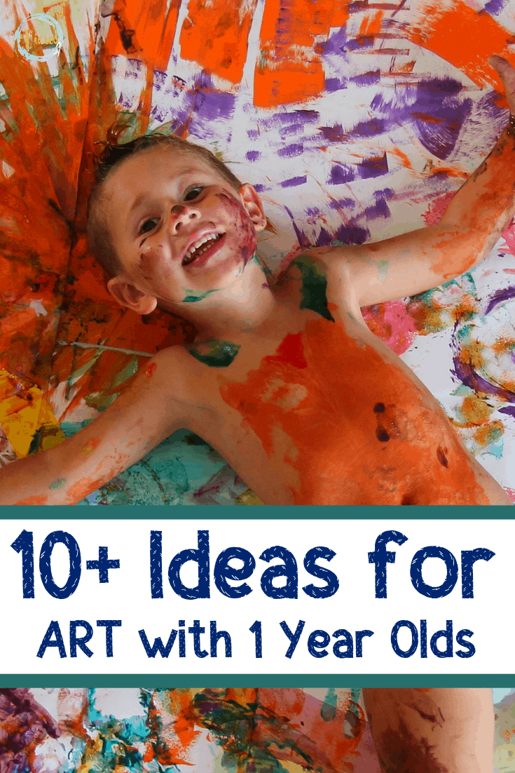10+ Art Activities for 1 Year Olds Views From a Step Stool