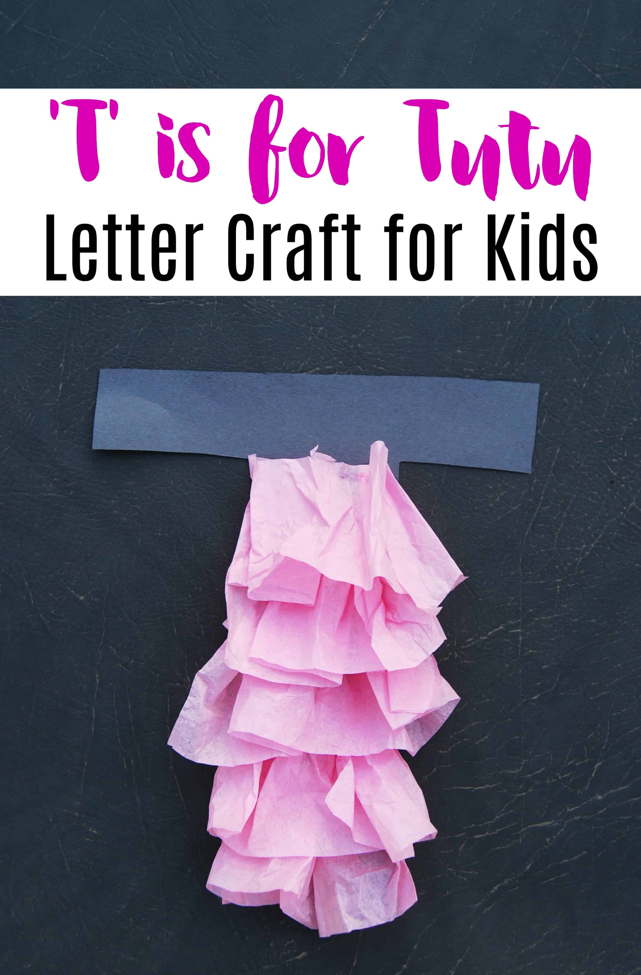 This letter T craft for kids encourages fine motor skills such as cutting and pasting, all while learning about the shape and sound of the letter T. 