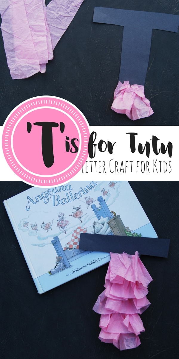 This letter T craft for kids encourages fine motor skills such as cutting and pasting, all while learning about the shape and sound of the letter T. 