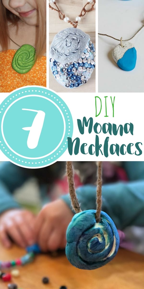 7 Moana necklaces and craft tutorials with a range of difficulty level and with a variety of materials. Kids will love to make these (and maybe adults too!)