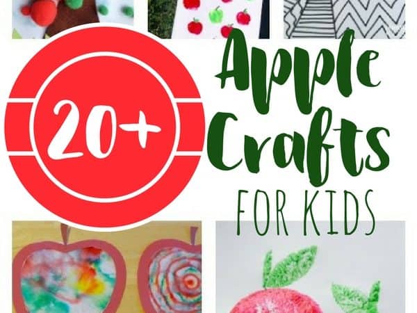 20+ Apple Crafts for Kids