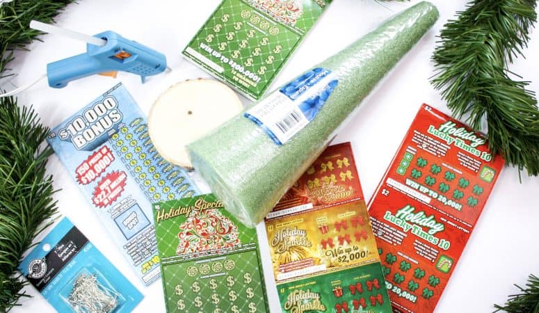 How to Make a Lottery Ticket Tree with the NJ Lottery for the Holidays