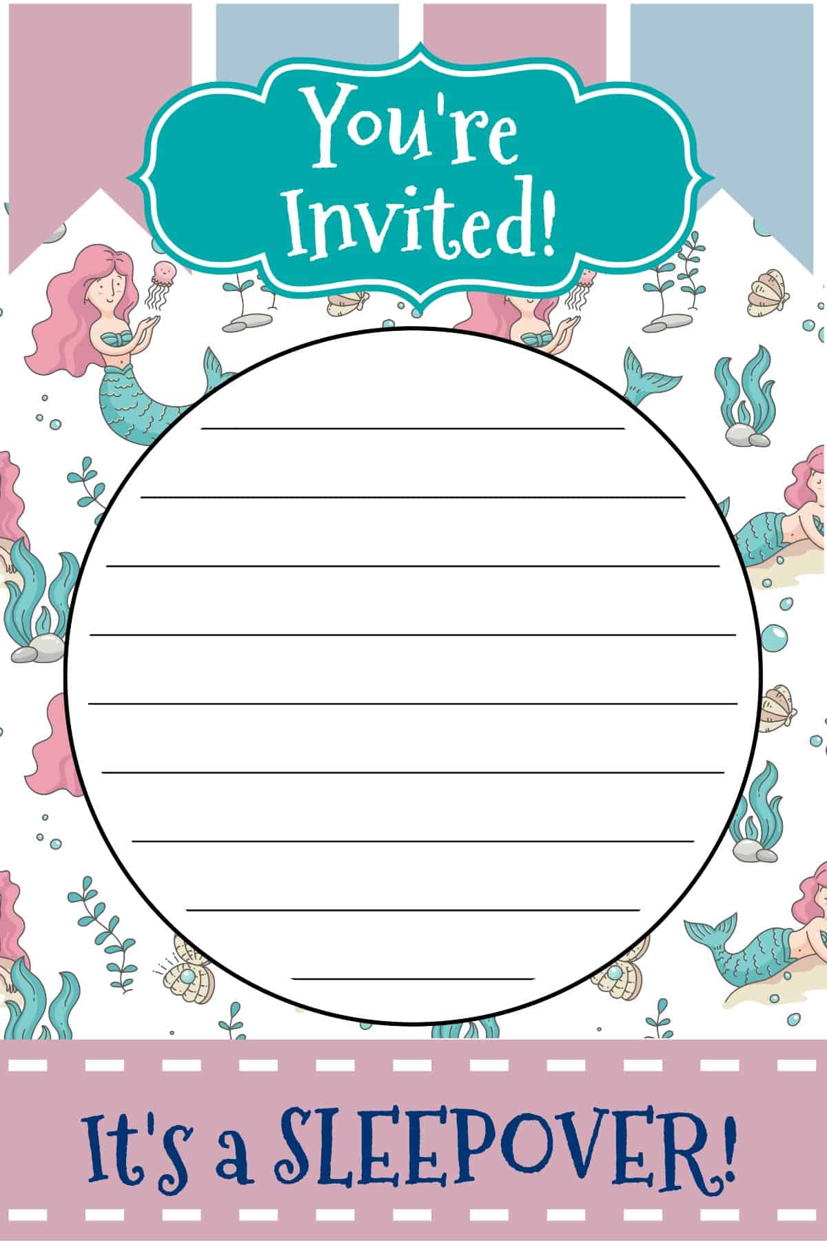 perfect gear for a kids sleepover plus printable sleepover invitations