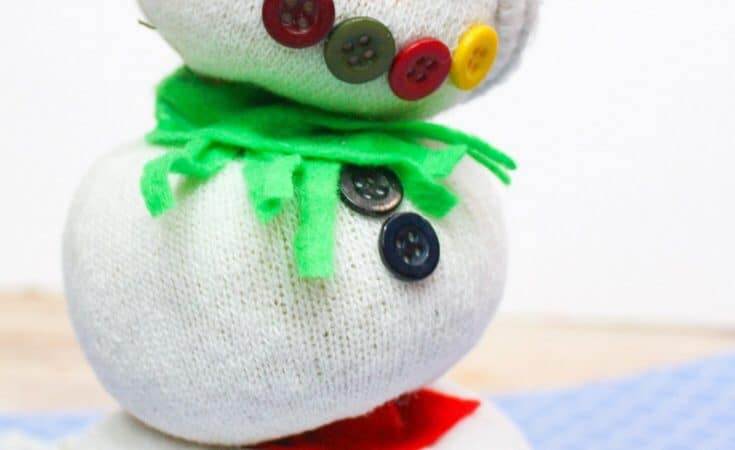 Scented Snowman Sock Buddy