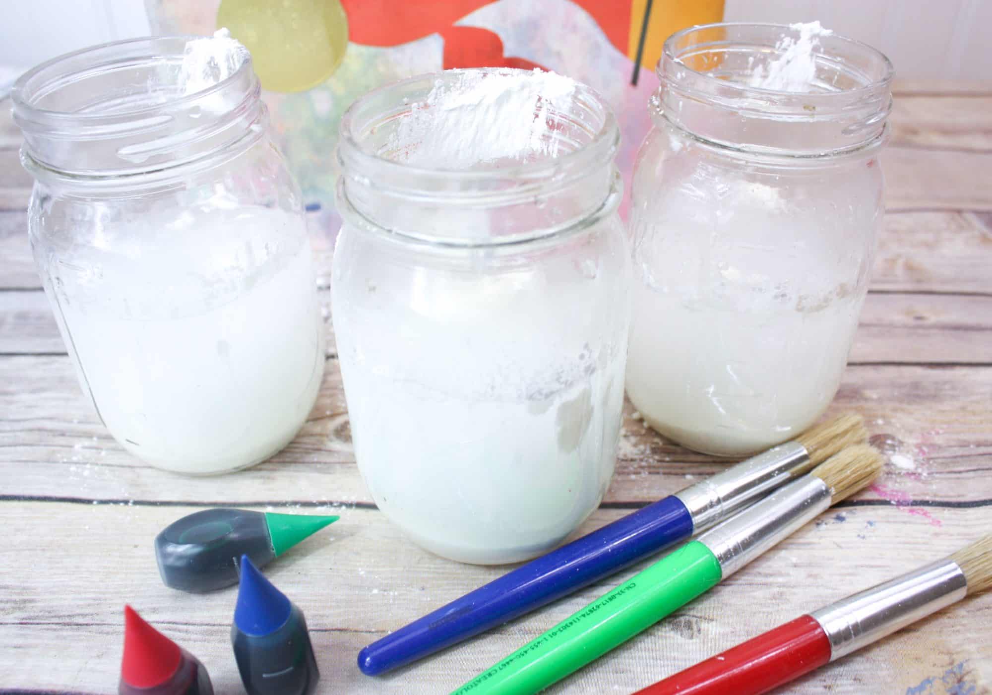 3 Ingredient Snow Paint Views From a Step Stool