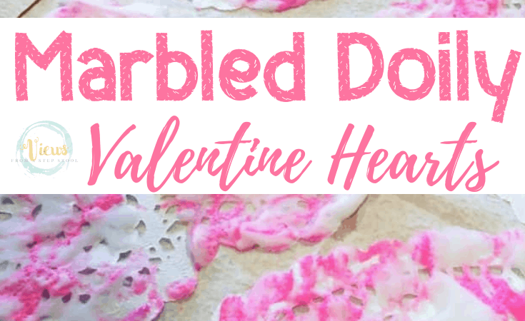 Marbled Hearts: Process Art for Kids