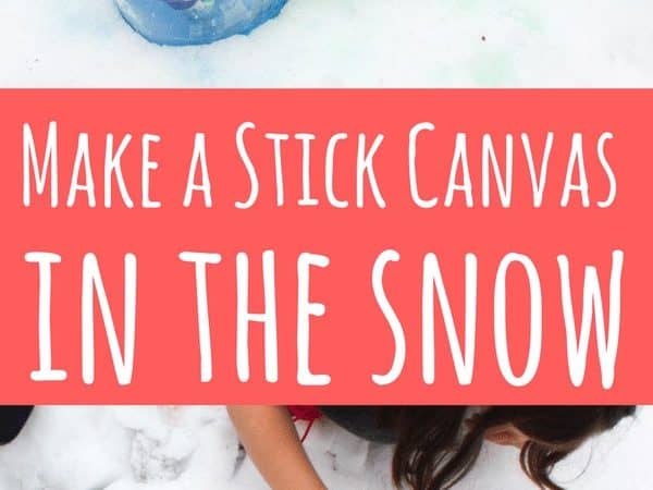 3 Ingredient Snow Paint
