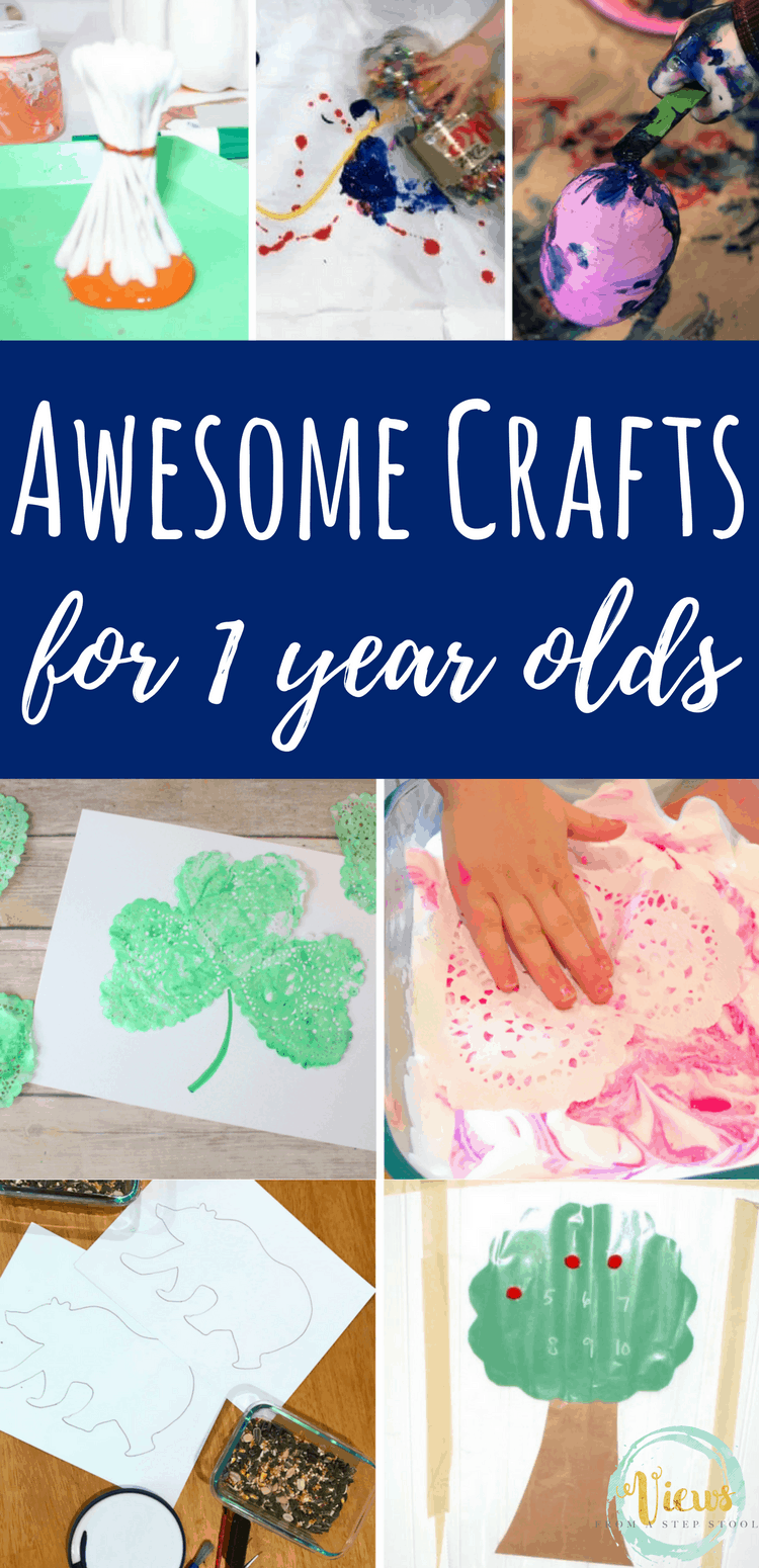 Awesome Crafts for 1 year olds pin