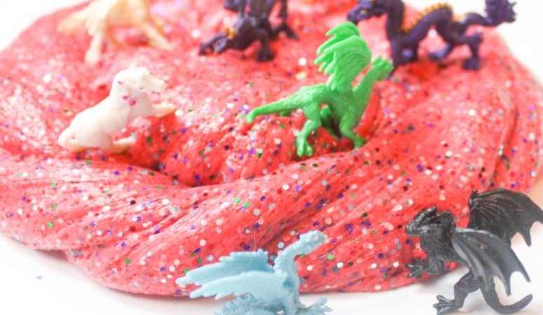 Fluffy Jello Slime Recipe with Mythical Beasts