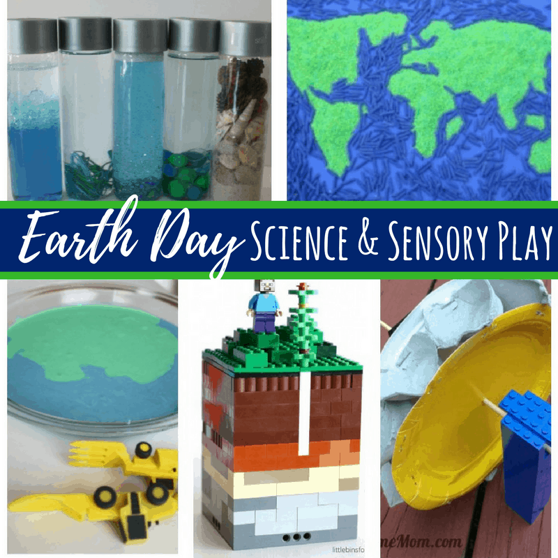 Earth Day Science Experiments and Sensory Activities for Kids
