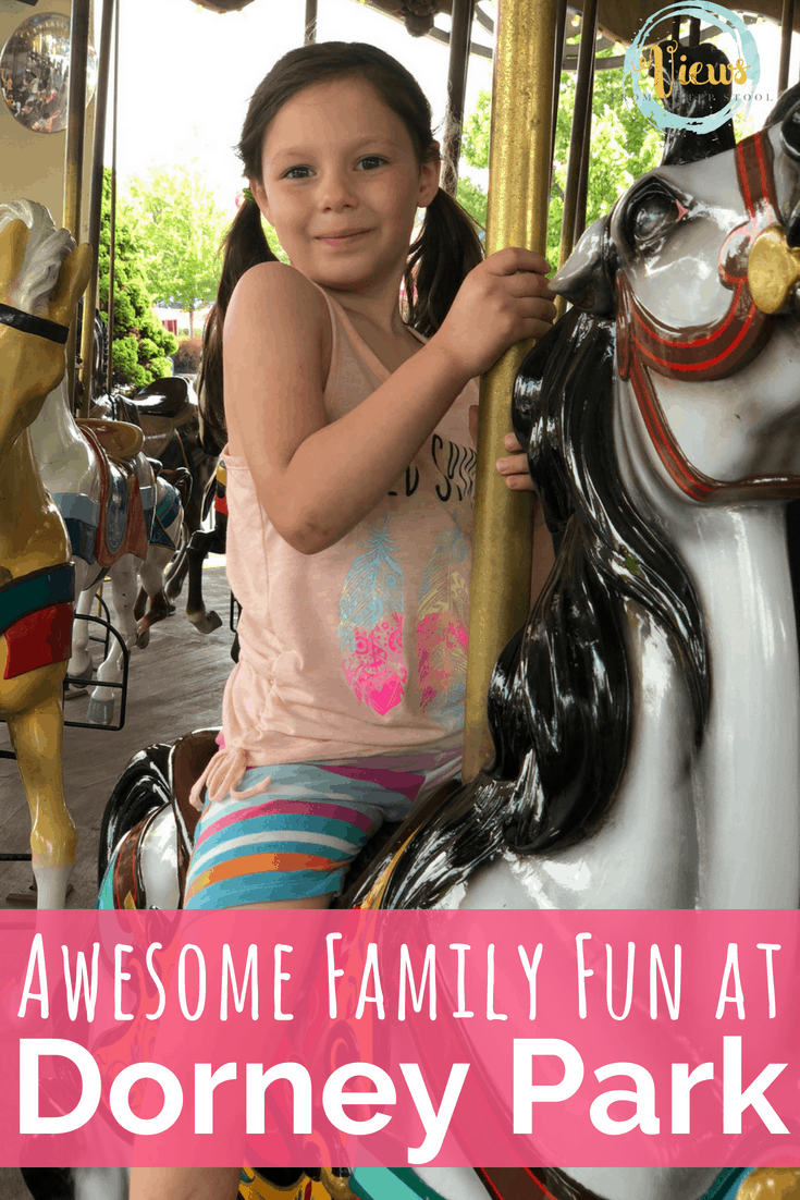 How to have family fun at an amusement park for non-thrill seekers! Our trip to Dorney Park & Wildwater Kingdom. #dorneypark #amusementpark #familyfun #daytripswithkids #thrillseekers