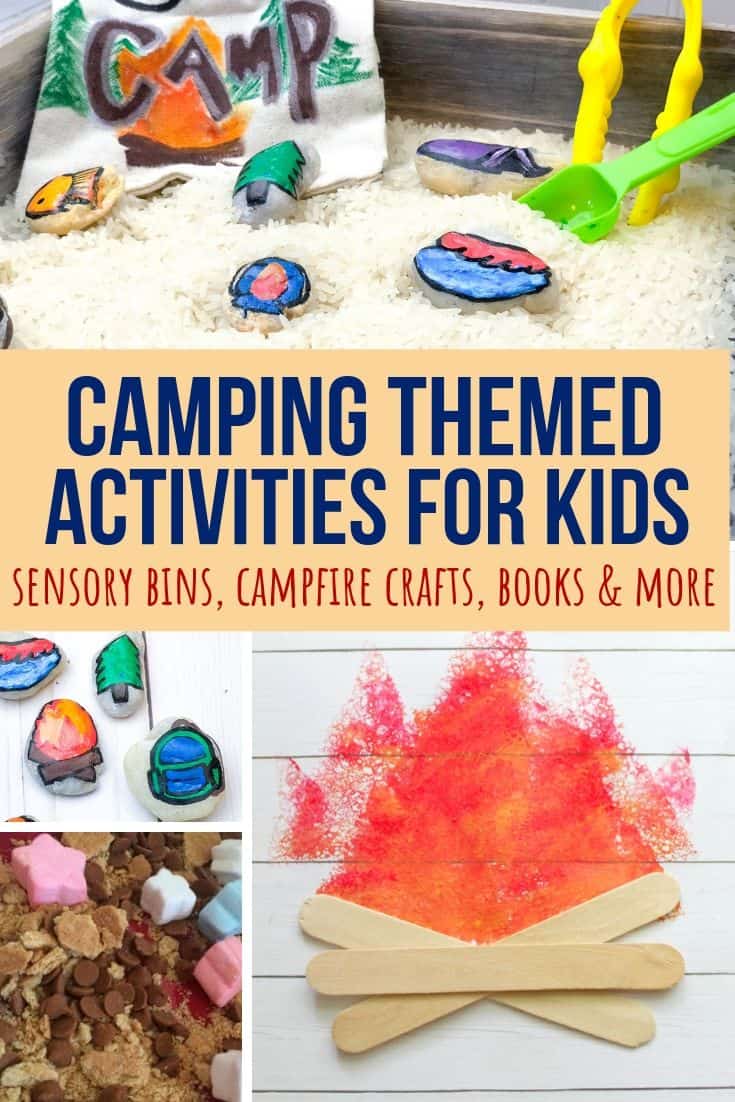 Indoor Camping Activities for Kids: Science, Sensory and Art