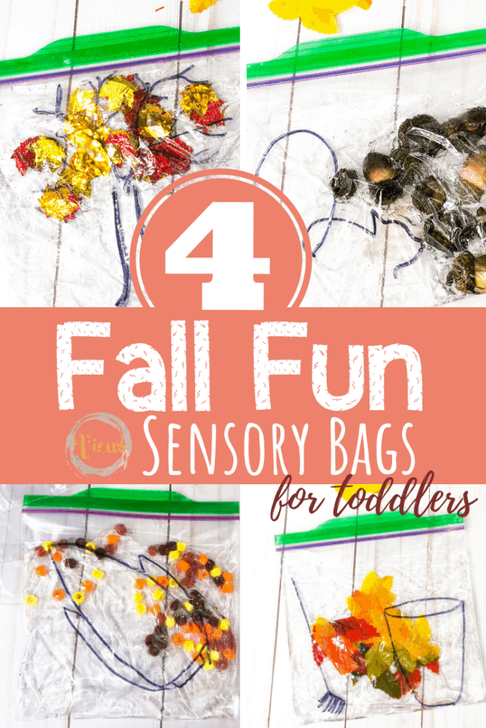 fall sensory bags 